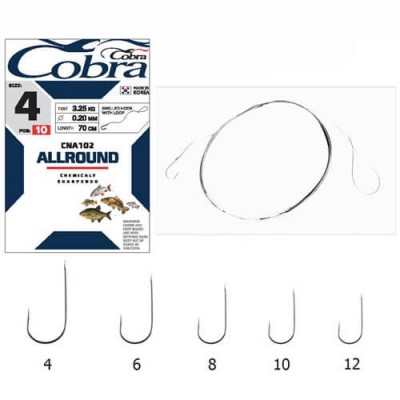 Āķi ar pavadu Cobra Allround 70cm CNA102