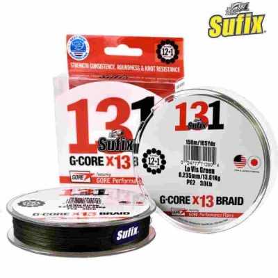 Плетеная леска Sufix 131 G-CORE, 150 м 0,13 мм Sufix - 1