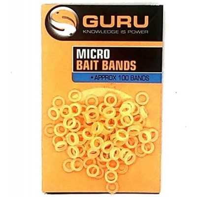 Guru Micro Bait Bands 4mm gumijas granulām