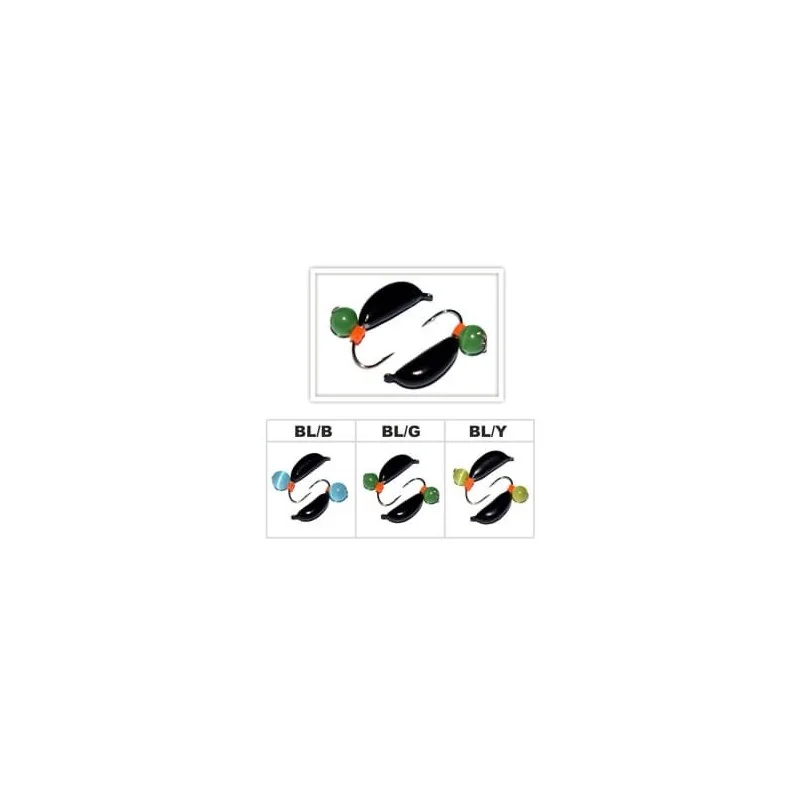 Auzas bez ēsmas ar zilu bumbiņu 5 mm x 11,5 mm 1,6 g (Nr. 270) Akara - 1