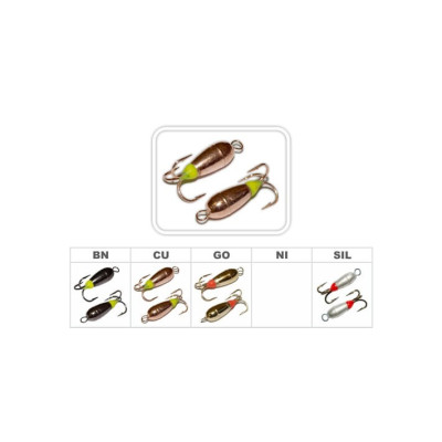 Avižėlė velniukas 3mm x 7.5mm 0.6g varinė (210) Akara - 1