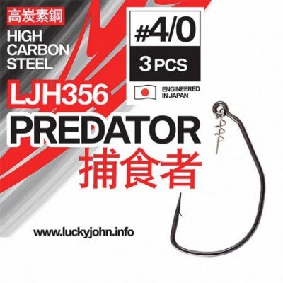 Ofseta āķi Lucky John Predator LJH356 Lucky John - 1