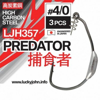 Lucky John Predator LJH357 ofseta āķi Lucky John - 1