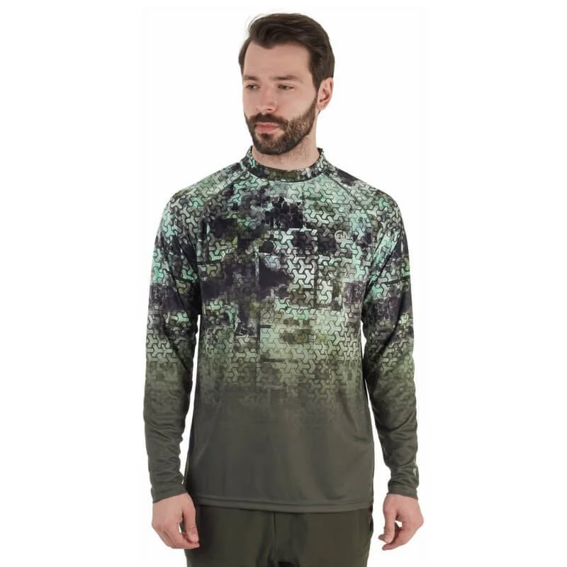 FHM Mark EVO V2 UV Protection Fishing Shirt marškinėliai Khaki, FHM Mark EVO V2 UV Protection Fishing Shirt marškinėliai Khaki,