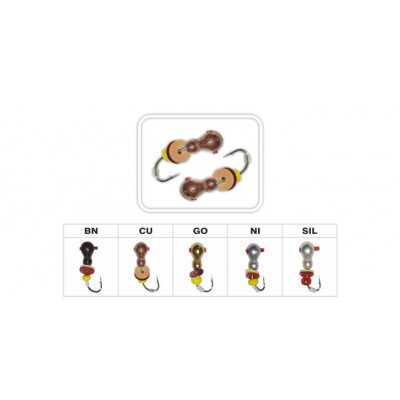 Hairless bead 3mm 0.5g copper (No.236)