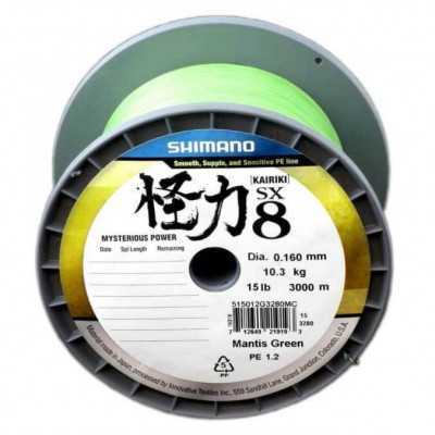 Shimano Kairiki 4,  1m.  šv. žalias matuojamas (Made in YGK)