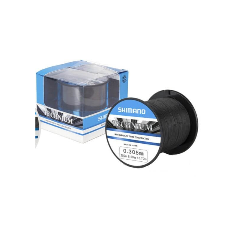 Līnija Shimano Technium Grey 1m, uzmērīts Shimano - 1