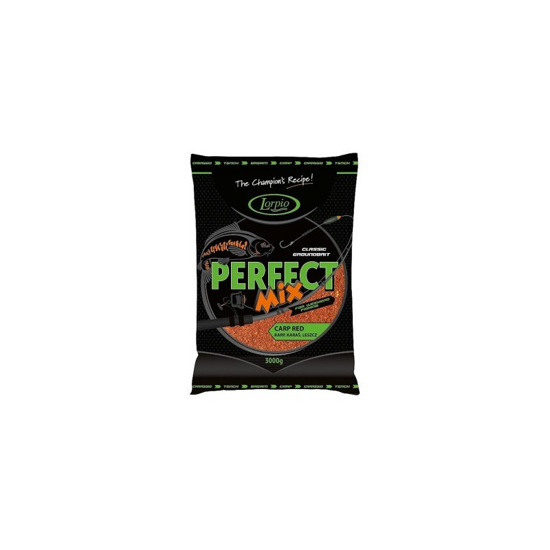 Bait Lorpio Perfect MIX Carp Red - Carp red, 1 kg Lorpio - 1
