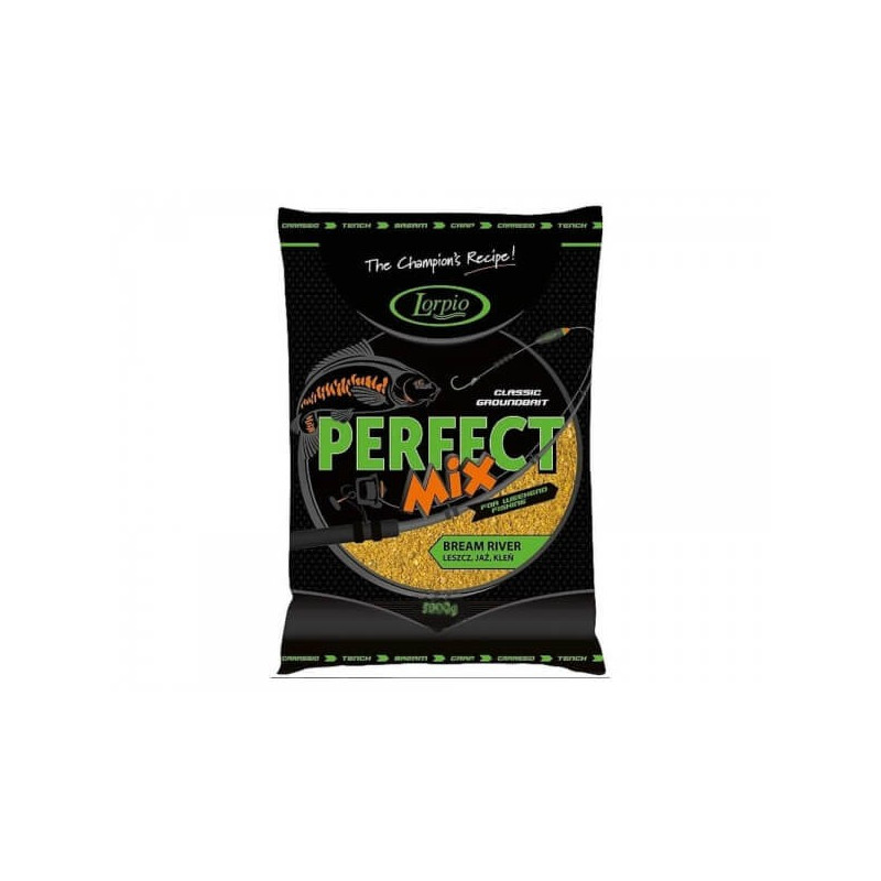 Bait Lorpio Perfect MIX Bream River, 1 kg Lorpio - 1