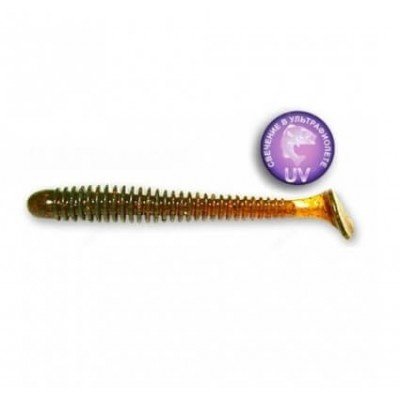 Crazy Fish Vibro Worm 3 Pakuotė 5vnt.,