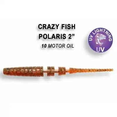 Crazy Fish Polaris 2" Pakuotėje 8vnt Crazy Fish - 1