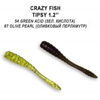 Crazy Fish Tipsy 1.2 " Pack of 16