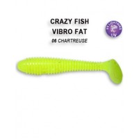 Crazy Fish Vibro Fat 5" Iepakojumā 4 gab