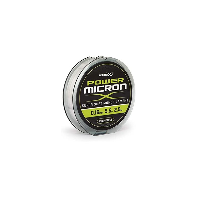 Леска монофиламентная для поводков Matrix Power Micron, 100 м Matrix - 1