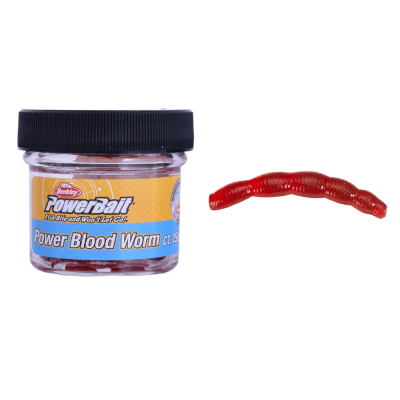 Berkley Powerbait  Blood Worm, 150vnt
