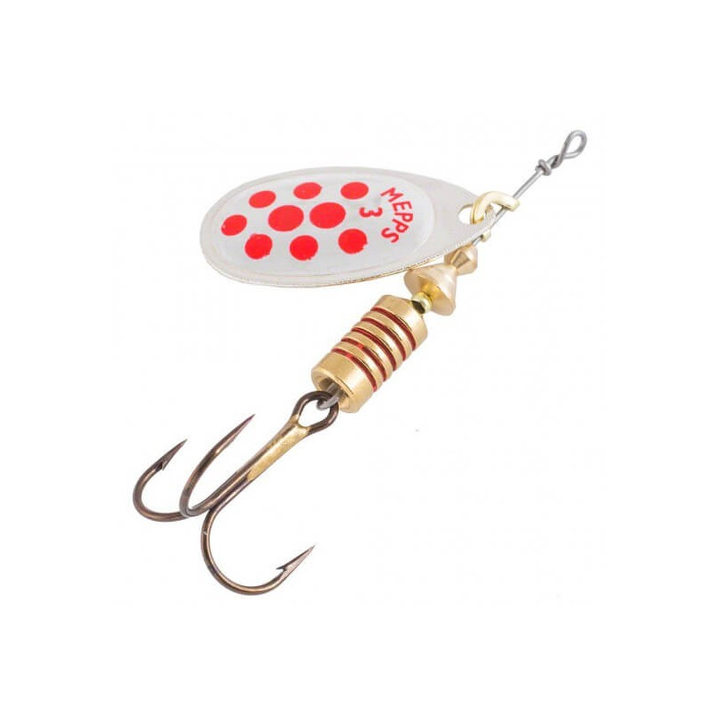 Mepps AGLIA DECOREE Silver/Red Dots Mepps - 2