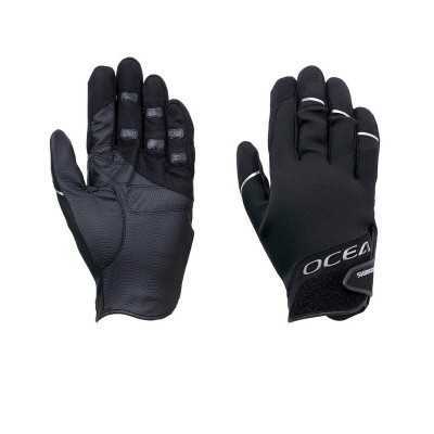 Перчатки Shimano Ocea Chloroprene 3D Stretch Glove Black