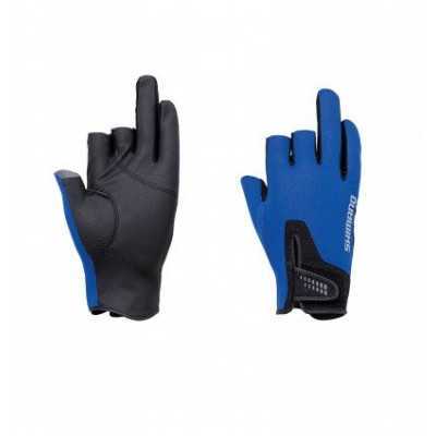 Shimano Pearl Fit Gloves 3 L Blue