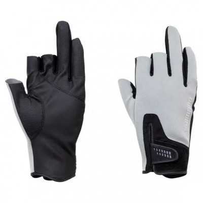 Pirštinės Shimano Pearl Fit Gloves 3 L Gray