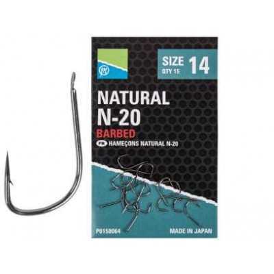 Preston Natural N-20 hooks