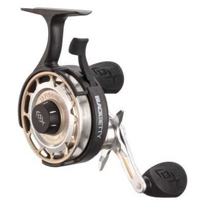 Ice Reel 13 Fishing Black Betty FreeFall Carbon Right