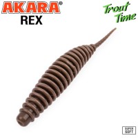 Akara Trout Time Rex 2,5" 10vnt indelis