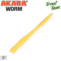 Akara Trout Time Worm 3" 10pcs jar