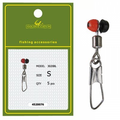 Golden Catch Float Snap 3015BL S Izmērs S 5gab Golden Catch - 1