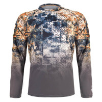 FHM Mark EVO V2 UV marškinėliai Orange/Grey