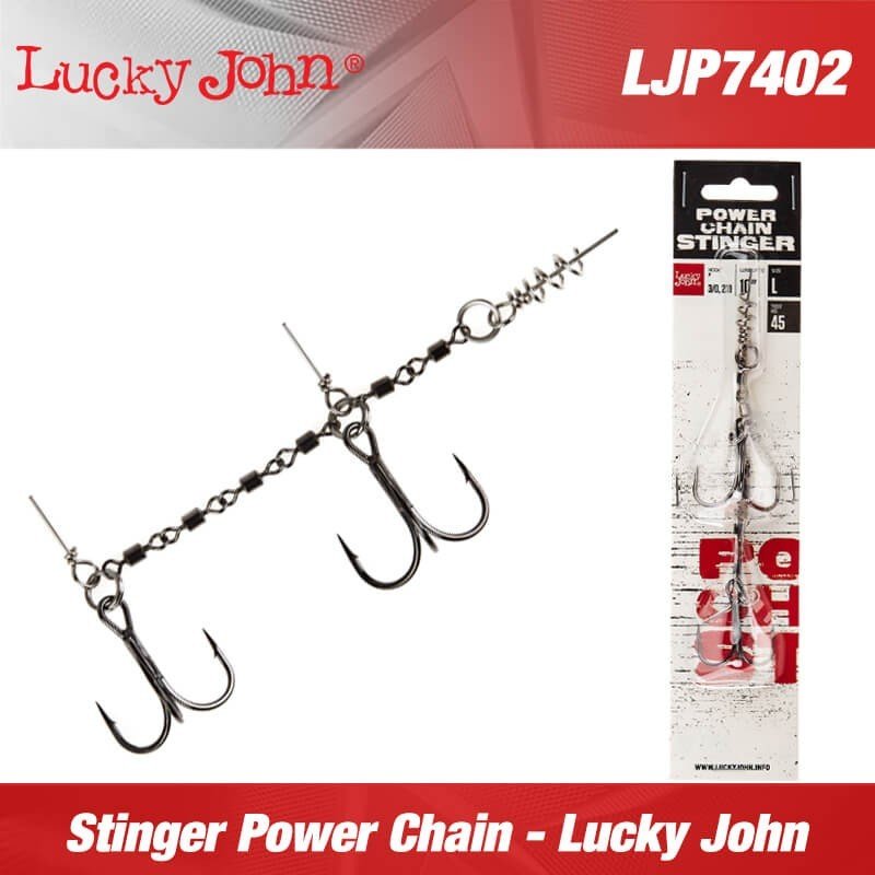 System Lucky John Stinger spēka ķēde 45 kg L Lucky John - 2