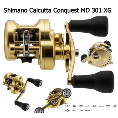 Shimano Calcutta Conquest 301 MD XG garš rokturis pa kreisi Shimano - 2