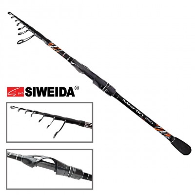 Удилище Siweida MARLIN tele travel 7-piece 240cm 4-17g