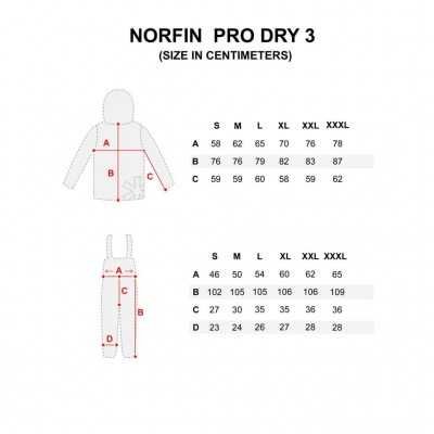 Norfin Pro Dry 3 Camo 15000/8000 Norfin - 1