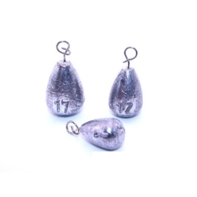 Fast Attach lead weights with quick connector,