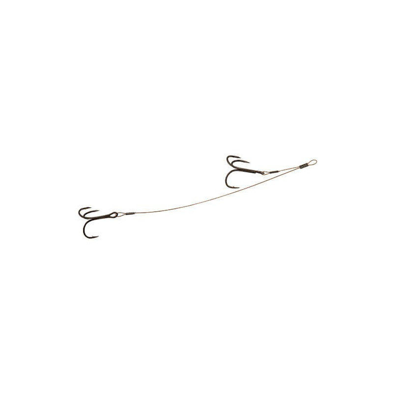 FOX RAGE 49 šķipsnu dubultā stinger 18kg / 18cm,7cm / izmērs 1&2x2gab Fox - 1