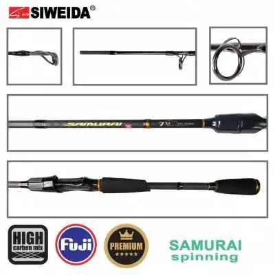 Spiningas Siweida SAMURAI HARD 2.40m 50-100g. Siweida - 2