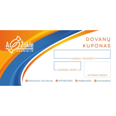 Dāvanu kupons 300 €,