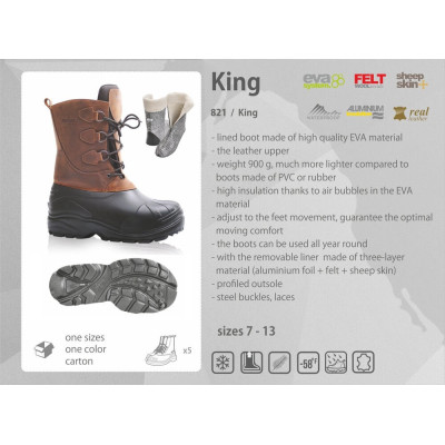Winter boots Lemigo King,