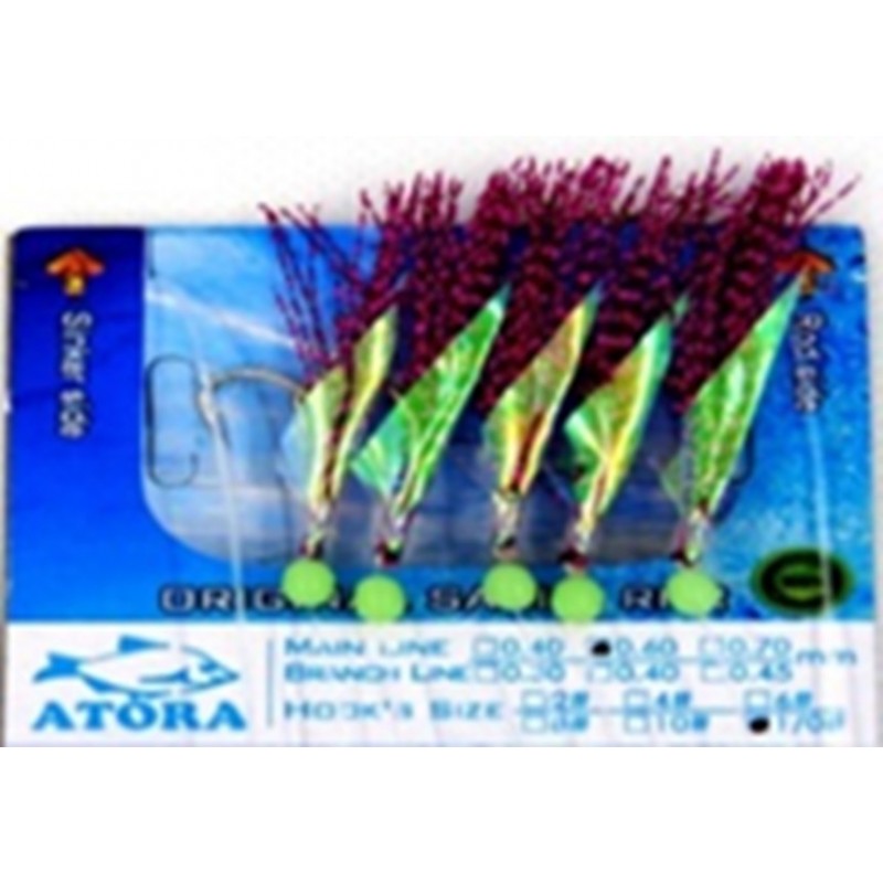 Marine system Atora 50-0074, line 0.6mm, hook no.1/0 Atora - 1