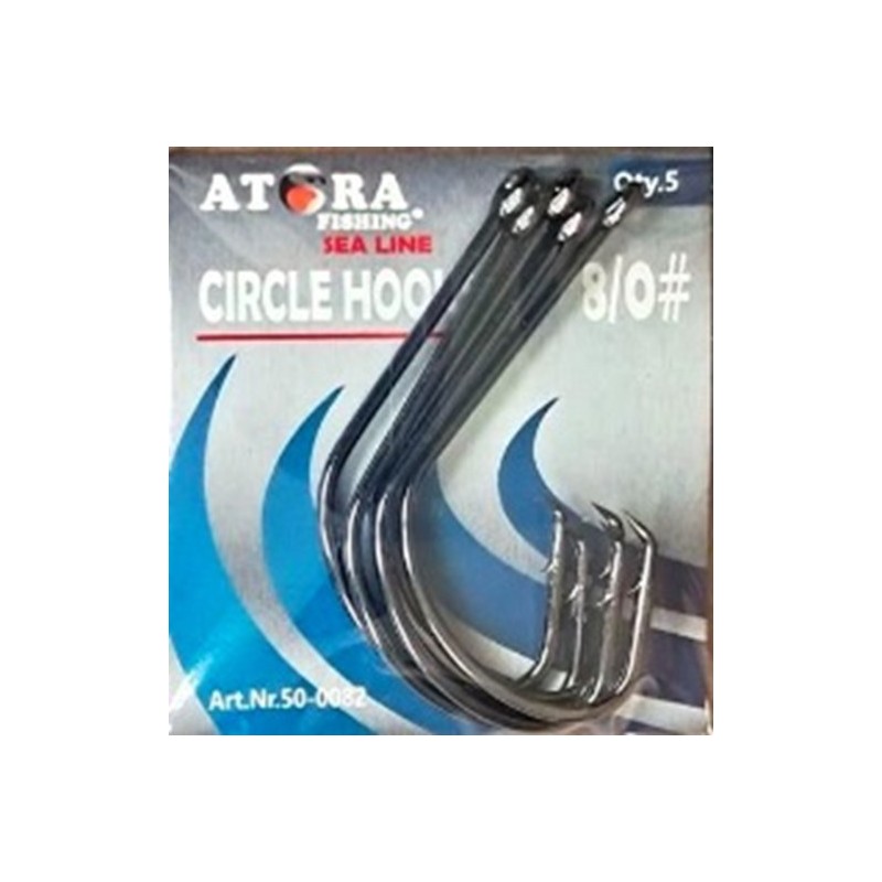 Atora circle hook 8/0 - 5vnt/pcs Atora - 1