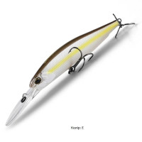 Vobleris BearKing M101 (Realis Jerkbait 100DR-SP)