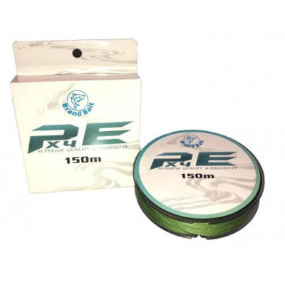 Плетеная леска Brand Bait PEX4 150м 4 нити,