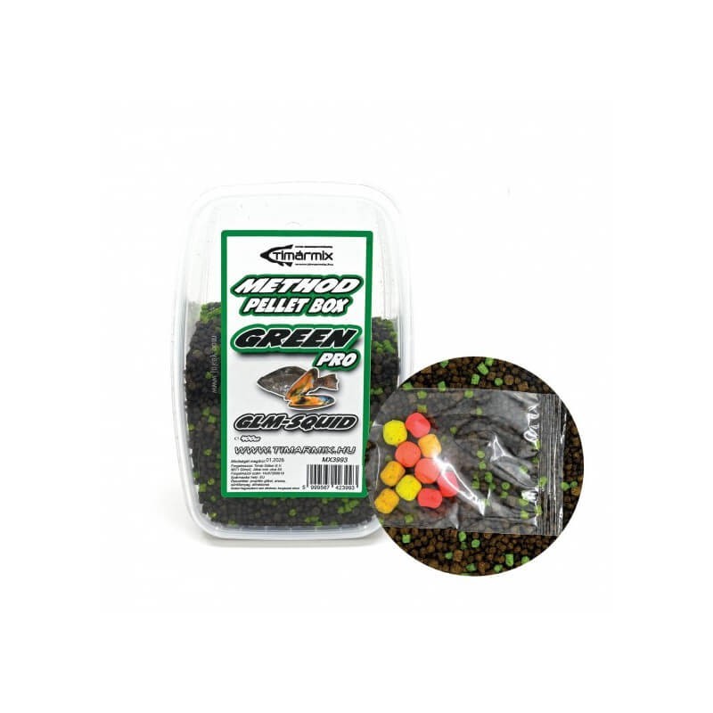 TIMAR-MIX pellets PRO Method Pellet Box 400g + ведра для ловли в подарок! Timar - 1