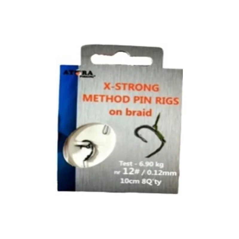 Atora Method ready-made braided line 0,12mm Nr12 hook Atora - 1