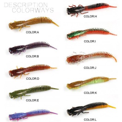 Bearking Larva L16 2" 10pcs