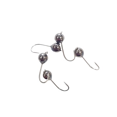 Tungsten Nano Jig Black Nickel Hook No.12 55psc