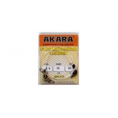 Akara fluorokarbono FC pavadėlis 0.64mm 14kg/30cm Akara - 1