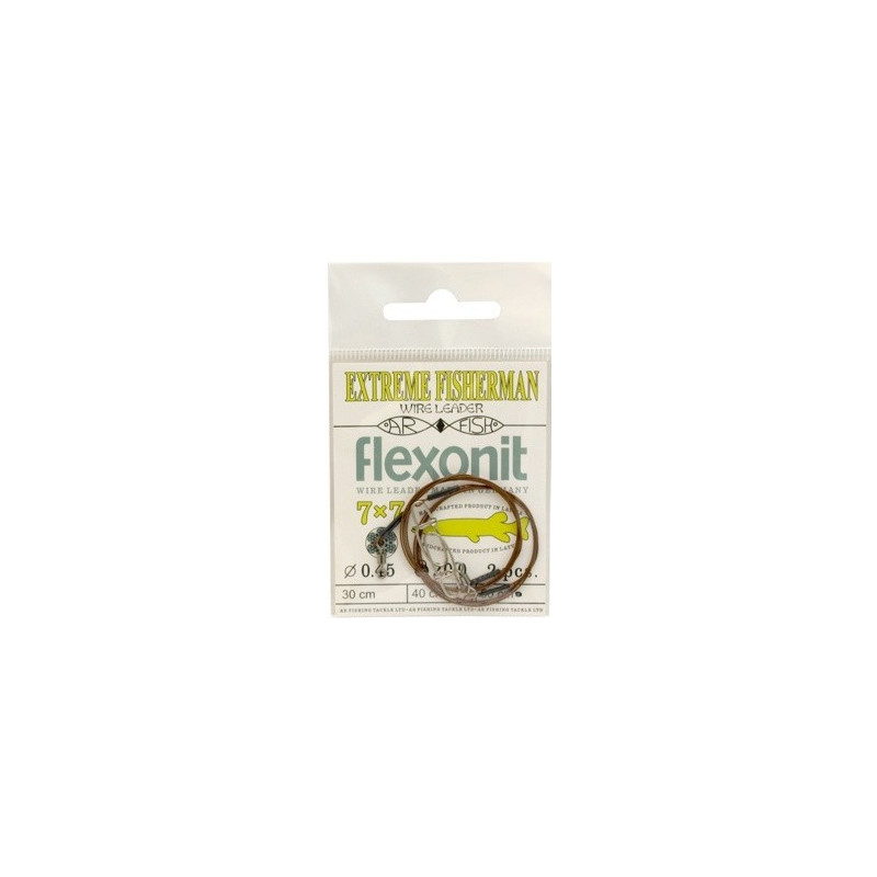 Akara Flexonit leader 0.45mm 20kg/50cm Akara - 1