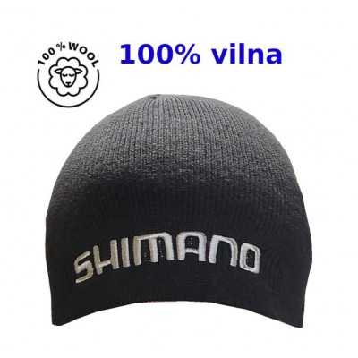 Shimano vilnas ziemas cepure melna