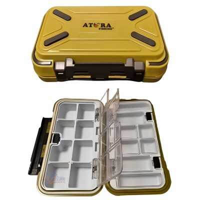 Atora hinged box with closing compartments 16*9*4,5cm